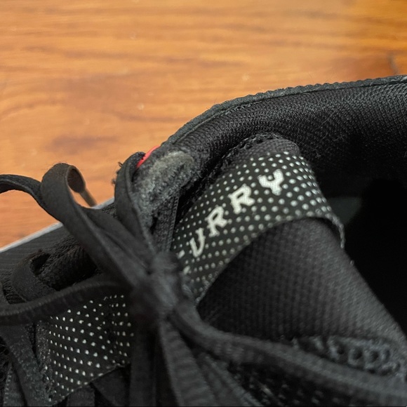 Under Armour M7/W8.5 Curry 3Z5 Three Points White Black Basketball Shoes - Picture 4 of 8